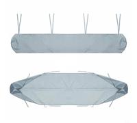 EffiFish Bolsa de almacenamiento para toldo de patio al aire libre, cubierta protectora contra la intemperie, funda de tela Oxford para bolsa de almacenamiento manual retráctil (3 m, gris)