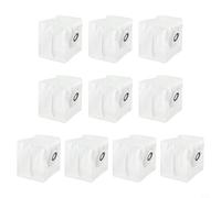 EffiFish Bolsas de polvo de gran capacidad, bolsas de polvo para aspiradora robot compatibles con Tapo RV10 RVA200 4L Bolsas desechables de gran capacidad (paquete de 10)