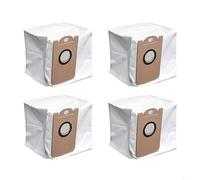 EffiFish Bolsas de recolección de polvo para aspiradora de robot, paquete de 4/10 para Cleanova W11, bolsas de filtro de repuesto de tela no tejida para estación base de vaciado automático (paquete de