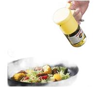 EffiFish Botella de aceite de vidrio, pulverizador de niebla presurizado de 250 ml para cocinar y hornear con atomización de gran angular, diseño a prueba de fugas con sellos de silicona dobles