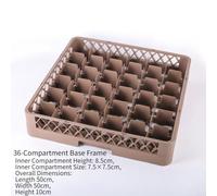 EffiFish Cesta Inferior Lavavajillas Plástico Cesta Inferior Lavavajillas(36-Grid Base Basket)