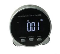 EffiFish Cinta métrica electrónica de regla digital con LCD, tipo C recargable, rango de 0 a 199.99 m, almacena 10 registros para recto/curva/diámetro