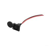 EffiFish Conector Vehículo Eléctrico Sellado Agua 5000 Ciclos(C) | Resiste altas para temperaturas, 220V 10A, ideal clima cálido, material , seguridad térmica