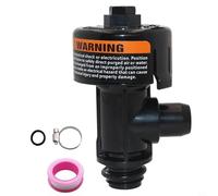 EffiFish Conjunto de válvula de alivio de aire de filtro de piscina con junta tórica para Pentair Clear Plus para la serie FNS Filtro de cartucho de piscina Válvula de alivio de aire