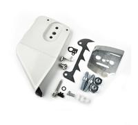 EffiFish Cubierta de piñón de cadena, kit de tacos de tensor de montaje compatible con motosierra 026 028 034