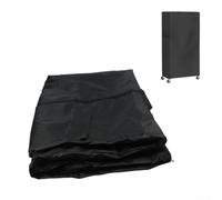 EffiFish Cubierta impermeable para estante de tela Oxford 420D con cremallera para puerta y polvo, protector a prueba de polvo para sala de estar, garaje, estanterías, 91 x 35 x 183 cm