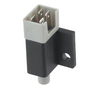 EffiFish Equipo de alimentación para cortacésped, 725-04363, pieza de repuesto de interruptor de seguridad de émbolo compatible con RZT42 ZT154 en blanco y negro