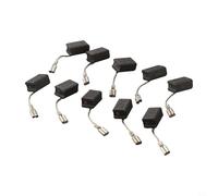 EffiFish Escobillas de carbono, 10 unidades para Bosch E74 / GWS7-100 / GWS7-125 / GWS7-100T / GOP250CE amoladora angular y taladro eléctrico, 6,5 x 8 x 13 mm, material de carbono