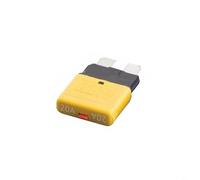 EffiFish - Fusible de hoja de disyuntor de reinicio automático de 12 V/24 V, 5-30 A, protector térmico ATC para vehículos recreativos marinos, cumple con SAE J553/J1171 (20 A)