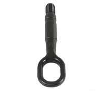 EffiFish Gancho de remolque Ojo de bisagra de remolque 8K0805615C, para Passat para Tiguan para Touran para A6 Car Truck Parts Reemplazo Metal Negro