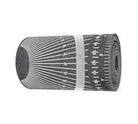 EffiFish Herramienta de medición de tuberías cinta envolvente para tubos de 1 a 6 pulgadas, junta flexible sin amianto con escala de unidad dual para cortar y marcar (2-16 pulgadas)