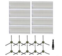 EffiFish Juego de 19 cepillos laterales de repuesto para aspiradora Robovac K2 K3 K4 K5 M210 para un mantenimiento eficaz