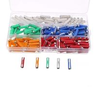 EffiFish Juego de 200 fusibles de tubo de vidrio para torpedos de 5 A, 8 A, 10 A, 16 A, 25 A, para coches clásicos europeos vintage con caja de almacenamiento