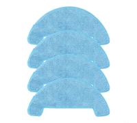EffiFish Juego de paños de repuesto para Cecotec compatible con Conga 2299 Ultra Home para aspiradora robótica X-Treme, azul, paquete de 4/10, fácil y rápido de usar (4 piezas)