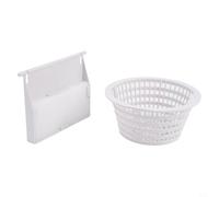 EffiFish Juego de repuesto de cesta de skimmer con puerta de vertedero para Hayward 8928 8926 filtro de piscina estándar de boca ancha Skimmers cesta de skimmer