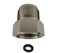 EffiFish Kit de conectores de cobre de 1/2 pulgada para TOTO para WASHLET S350E SW583 SW3036, adaptador sin fugas con arandela de goma, fácil instalación (1)