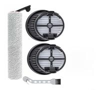 EffiFish Kit de filtro de cepillo de rodillo, piezas de repuesto para aspiradora Mova K20 K30 en seco y húmedo con cepillos laterales y filtros principales