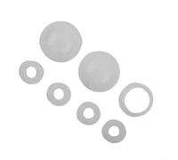 EffiFish Kit de reparación de sellos de válvula de retención de soplador de aire de 7 piezas con sellos de seta de cúpula de goma de silicona para piscina spa