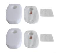 EffiFish Kit de repuesto de filtro de espuma para aspiradora Shark Rocket Deluxe Pro HV319Q HV320 HV320W HV321 HV322 HV324Q HV325 UV422 fácil y rápido de usar (B)