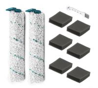 EffiFish Kit de repuesto para limpiaparabrisas de succión de batería Leifheit Regulus para Aqua para PowerVac limpiador húmedo con rodillos de cepillo filtros