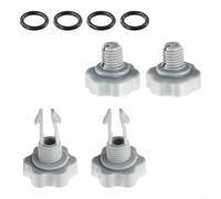 EffiFish Kit de sellos de repuesto para bomba de filtro de piscina Intex, juego de válvulas de liberación de aire 25004 con juntas tóricas para sistema de filtración de piscina 2500 GPH