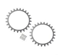 EffiFish Kit de tracción de pinchos de rueda de acero inoxidable, para Worx para Landroid L modelos WR153E WR155E WR147E WR148E cortacésped robótico