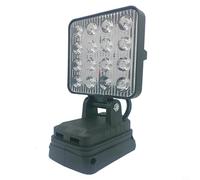 EffiFish Luz de trabajo para la batería Bosch,Para la lámpara LED de la batería Bosch,Luz de trabajo de batería de iones de litio,Luz de trabajo de carga USB,Luz de taller portátil