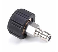 EffiFish M22/14 a 1/4 pulgadas macho de alta presión acoplador de arandela de tubería accesorios adaptador de lavadora a presión para equipos de limpieza de jardín