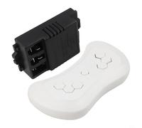 EffiFish Mando a distancia para coche eléctrico TW-888R para niños, señal estable de largo alcance, plástico, blanco/negro