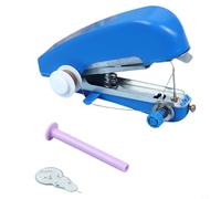 EffiFish Máquina de Coser Manual Portátil, Herramienta de Sastre de Mano Compacta para Reparaciones Rápidas, Viajes y Uso en el Hogar, Diseño de Metal Plástico Ligero (1)
