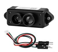 EffiFish Módulo de sensor de distancia LiDAR infrarrojo, tecnología ToF, para TFmini-S, medición de un solo punto rango de 0.3-12m, escáner Lidar, UAV y aplicaciones robóticas