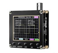 EffiFish Osciloscopio digital de mano 138 PRO, 2.5 MSa/s 200 KHz ancho de banda LCD de 2.4 pulgadas con modos de disparo para educación y mantenimiento de I+D (con sonda de 10 x)