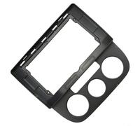 EffiFish - Panel de radio de coche de 9 pulgadas para Bora para JETTA para Golf para SAGITAR para VENTO 2008-2012, ABS negro para marco de kit de tablero