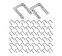 EffiFish Panel solar, abrazadera de cable de acero inoxidable y arandela de conexión a tierra para montaje en techo fotovoltaico, compatible con riel de aluminio y guía de acero C