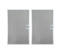 EffiFish Paquete de 2 filtros de grasa de malla metálica, filtro de repuesto para campana extractora, filtro de 5 capas de malla de aluminio para campana de cocina, 506 x 300 x 9 mm