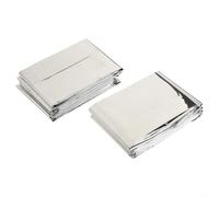 EffiFish Paquete de 2 películas reflectantes de Mylar de 210 x 130 cm, lámina plateada alta para el crecimiento de plantas, hojas reflectoras de luz de jardín portátiles