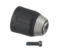 EffiFish Paquete de 2 portabrocas y tornillos, pieza de repuesto de portabrocas sin llave N472497, para DeWalt DCD771 DCD777 DCD778 DW959K-2