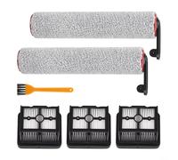 EffiFish Paquete de 6 cepillos de rodillo y filtro HEPA para Dreame H12 Pro, accesorios de limpieza de alta eficiencia para aspiradora húmeda y seca