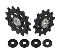 EffiFish Para SRAM para Eagle 12T+14T Kit de polea de desviador trasero, ruedas guía de aluminio para XX1 X01 para GX SX, actualización de cambio suave