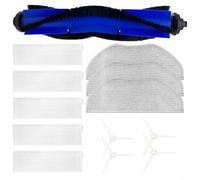 EffiFish Para Tefal Rowent para X-plorer 95 RG7975WH RG7987 Partes de repuesto para aspiradora con cepillos laterales, almohadillas de fregona, filtros HEPA, kit de limpieza