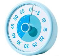 EffiFish para temporizador de Cocina 60 Min con Alarma para temporizador(blue)
