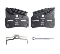 EffiFish Pastillas de freno de disco de resina con disipador de calor de aluminio, para bicicletas de montaña BR-M9120/M8120/M7120 de 4 pistones, 1/2/3/4/5 pares (1 par)