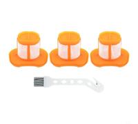 EffiFish Piezas de aspiradora, juego de filtros de repuesto para aspiradora de mano serie BHHV320B BHHV520BF con cepillo de mantenimiento