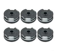 EffiFish Piezas de recortadora de cuerda, carrete de línea de recortadora, para carrete de línea de cuerda Parkside compatible con PRTA 20-Li Series A1 B2 C3 nailon inalámbrico (paquete de 6)
