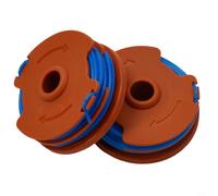 EffiFish Piezas de recortadora de cuerdas, para MacAllister String Trimmer Spool Line compatible con modelos MGT35025 MGT45028 Herramienta de sistema de alimentación automática