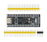 EffiFish Placa de desarrollo STM32F401CCU6 32F4 Core 25MHz para CRYSTAL MicroPython Support Compact Learning Kit para proyectos integrados (STM32F401)