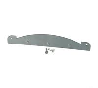 EffiFish Placa difusora de calor para PitBoss, deflector de acero de 3 piezas con aire para cocinar uniformemente y fácil limpieza en la serie Austin XL Pro (deflector plateado)