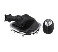 EffiFish Pomo de palanca de cambios de cuero y funda para Renault Trafic III 2014-2019, para Opel Vivaro B, para Fiat Talento, diseño ergonómico para una conducción cómoda