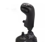EffiFish Pomo de palanca de cambios, para camión Scania y para ATS H-Shifter para Logitech G25 G27 G29, plástico negro y aleación de aluminio para simulación de conducción