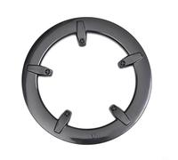 EffiFish Protector de plato de bicicleta 40-42T de 5 agujeros, deflector de cadena de plástico para bicicletas plegables de carretera MTB, negro (A)